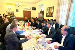 Panorama de la reunión. (Fuente: VNA)