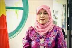 Cik Aida Safura Niza Othman, embajadora adjunta de Kuala Lumpur en Hanoi. (Fuente: VNA)