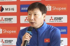 El entrenador de la selección nacional de fútbol de Vietnam, Kim Sang Sik. (Fuente: VNA)