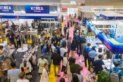 En la Exposición Internacional de la Industria Textil y de la Tecnología de Confección de Vietnam (VIATT) 2024. (Fuente: VNA)