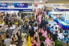 En la Exposición Internacional de la Industria Textil y de la Tecnología de Confección de Vietnam (VIATT) 2024. (Fuente: VNA)