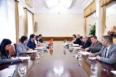 Panorama de la reunión. (Fuente: VNA)