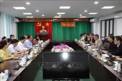 Panorama de la reunión. (Fuente: VNA)