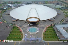 El Centro Nacional de Exposiciones en Hanoi albergará la exposición sobre los éxitos de Vietnam con motivo del 80.º aniversario del Día Nacional. (Foto: VNA)