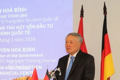 El viceprimer ministro permanente Nguyen Hoa Binh en el evento. (Fuente: VNA)