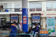 Una tienda que vende gasolina E10 en el barrio de Cau Kieu, Ciudad Ho Chi Minh. (Fuente: Internet)
