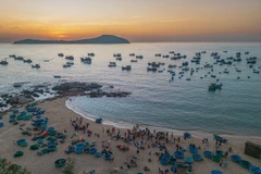 La tranquila belleza rústica del mercado de pescado de Phuoc Dong, provincia de Dak Lak