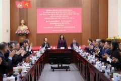 Panorama de la reunión. (Fuente: VNA)