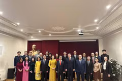 Delegados en el encuentro. (Fuente: VNA)