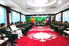 Panorama de la reunión. (Fuente: VNA)