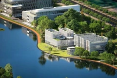 Representación parcial del proyecto del Parque Tecnológico Digital y de Usos Múltiples. (Foto: FPT)