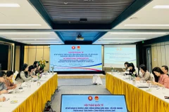 En la cita. (Fuente: VNA)