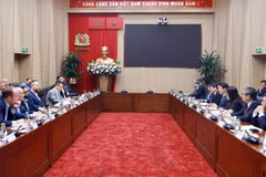 Panorama de la reunión. (Fuente: bocongan.gov.vn)
