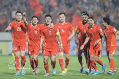 Jugadores vietnamitas en un partido. (Fuente: VNA)