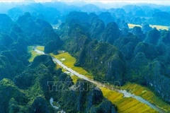 Zona turística de Tam Coc - Bich Dong. (Foto: VNA)