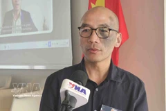 Nguyen Duy Cu, vicepresidente de la Asociación de Intelectuales Vietnamitas en Bélgica y Luxemburgo (ViLaB), en la entrevista. (Fuente: VNA)