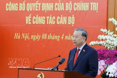 El secretario general del Partido Comunista y presidente de Vietnam, To Lam. (Fuente: VNA)