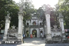 El templo Quan Thanh. (Fuente: VNA)