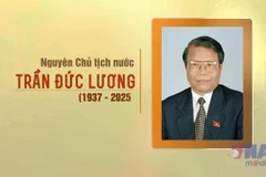 Tran Duc Luong, exmiembro del Buró Político y expresidente de la República Socialista de Vietnam. (Fuente: VNA)