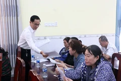 El Subdepartamento de Pesca e Inspección Pesquera consultó las opiniones de los pescadores sobre la Resolución de conversión ocupacional para el período 2026-2028. (Fuente: VNA)