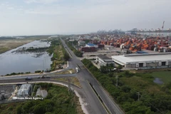 Zona de libre comercio Cai Mep Ha en Ciudad Ho Chi Minh. (Fuente: VNA)