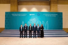 Representantes de la delegación vietnamita. (Fuente: VNA)