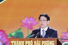El presidente Luong Cuong habla en el evento. (Fuente: VNA)