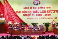 La XVI Asamblea del Comité del Partido de la provincia de Quang Ninh, mandato 2025-2030. (Foto: VNA)