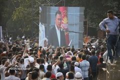 Tarique Rahman en su ceremonia de juramento como primer ministro de Bangladesh en Daca, el 17 de febrero de 2026. (Foto: Xinhua/VNA)