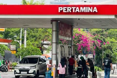 Una gasolinera en Indonesia. (Fuente: VNA)