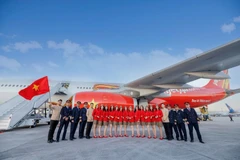 Una tripulación de vuelo de Vietjet. (Fuente: Vietjetair.com)