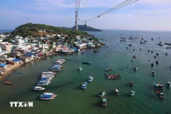 Un rincón de la ciudad de Phu Quoc. (Foto: VNA)