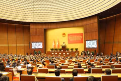 Panorama de la reunión. (Fuente: VNA)