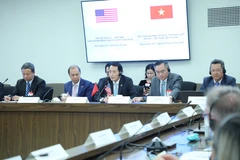 Representantes vietnamitas en el evento. (Fuente: VNA)