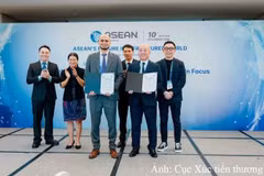 En la firma. (Fuente:Agencia de Promoción Comercial de Vietnam)