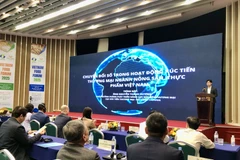 Panorama de la reunión. (Fuente: VNA)