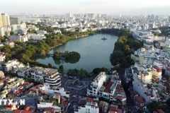 Vista del lago Hoan Kiem. (Fuente: VNA)