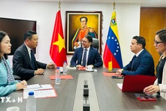 Panorama de la reunión. (Fuente: VNA)