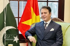 El embajador de Pakistán en Vietnam, Kohdayar Marri. (Fuente: VNA)