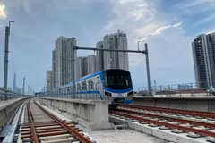 Primera línea del metro de Ciudad Ho Chi Minh transporta a 279 mil pasajeros en tres días. (Fuente: Maur)