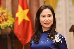 La embajadora de Vietnam en Sri Lanka, Trinh Thi Tam. (Fuente: VNA)