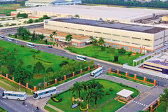 Panorama de la fábrica de Intel en el Parque de Alta Tecnología de Ciudad Ho Chi Minh (Fuente: baodautu.vn)