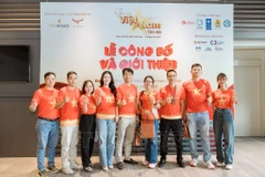El torneo "Mi Vietnam" establecerá un récord nacional por el mayor número de personas con camiseta de bandera roja con estrella dorada asistentes a un maratón en la historia. (Fuente: VNA)