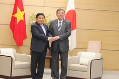 El viceprimer ministro vietnamita Nguyen Chi Dung se reunió con el primer ministro de Japón, Ishiba Shigeru. (Fuente: VNA)