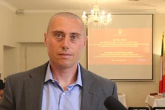 Stefano Bonilauri, director de la editorial italiana Anteo Edizioni. (Fuente: VNA)