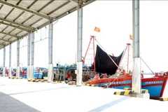Barcos atracan en el puerto de Ninh Co. (Fuente: VNA)