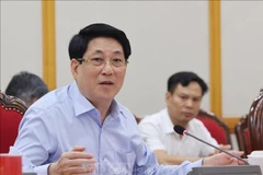 El presidente Luong Cuong habla en el evento. (Fuente: VNA)