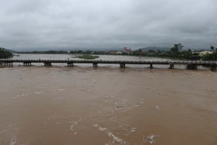 El nivel del agua en el río Ve está subiendo. (Fuente: VNA)