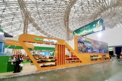 El pabellón de Hai Phong en la Feria de Otoño 2025. (Fuente: VNA)