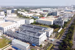 Un rincón de la zona de procesamiento de exportaciones de Tan Thuan, Ciudad Ho Chi Minh. (Fuente: VNA)